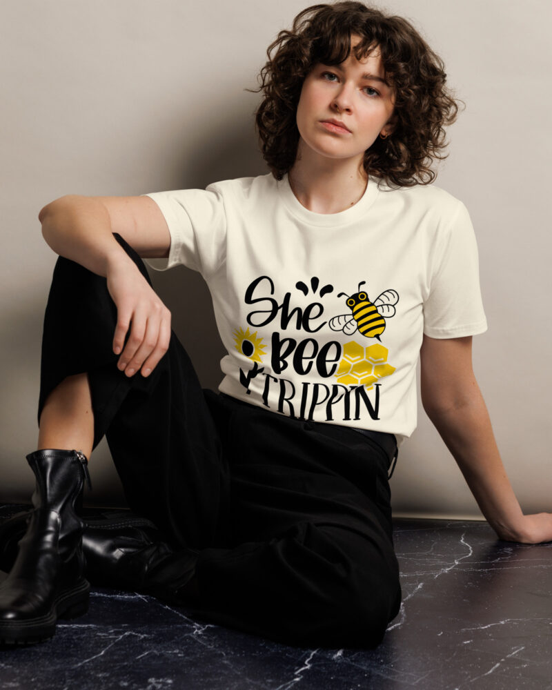 She Bee Trippin Funny T-Shirt - Premium Unisex Tee | Teekila